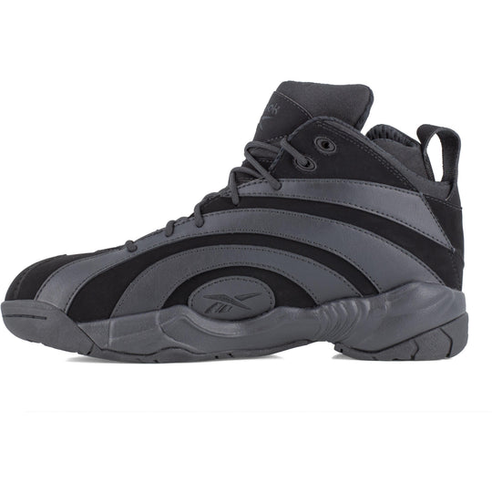 Reebok Men's Shaqnosis Comp Toe Sneaker Work Shoe- Black- RB9000 - Overlook Boots
