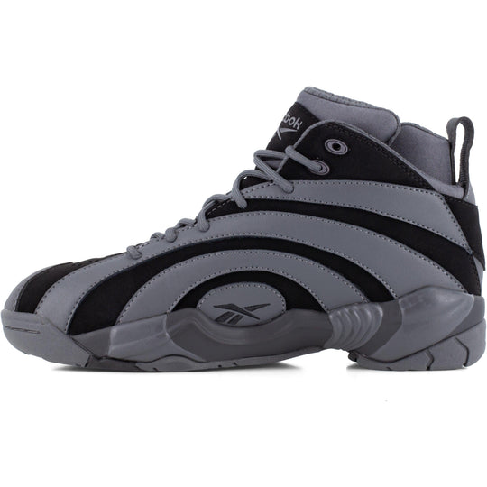 Reebok Men's Shaqnosis Comp Toe Sneaker Work Shoe- Black- RB9001 - Overlook Boots