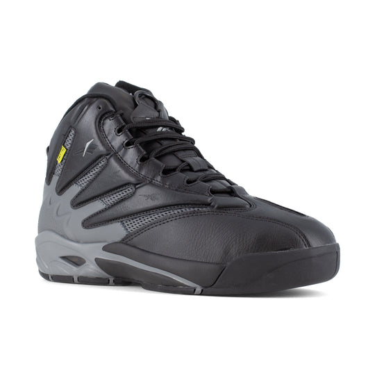 Reebok Men's Blast Composite Toe High Top Sneaker Work Boot - Black - RB9406 6.0 / Medium / Black - Overlook Boots