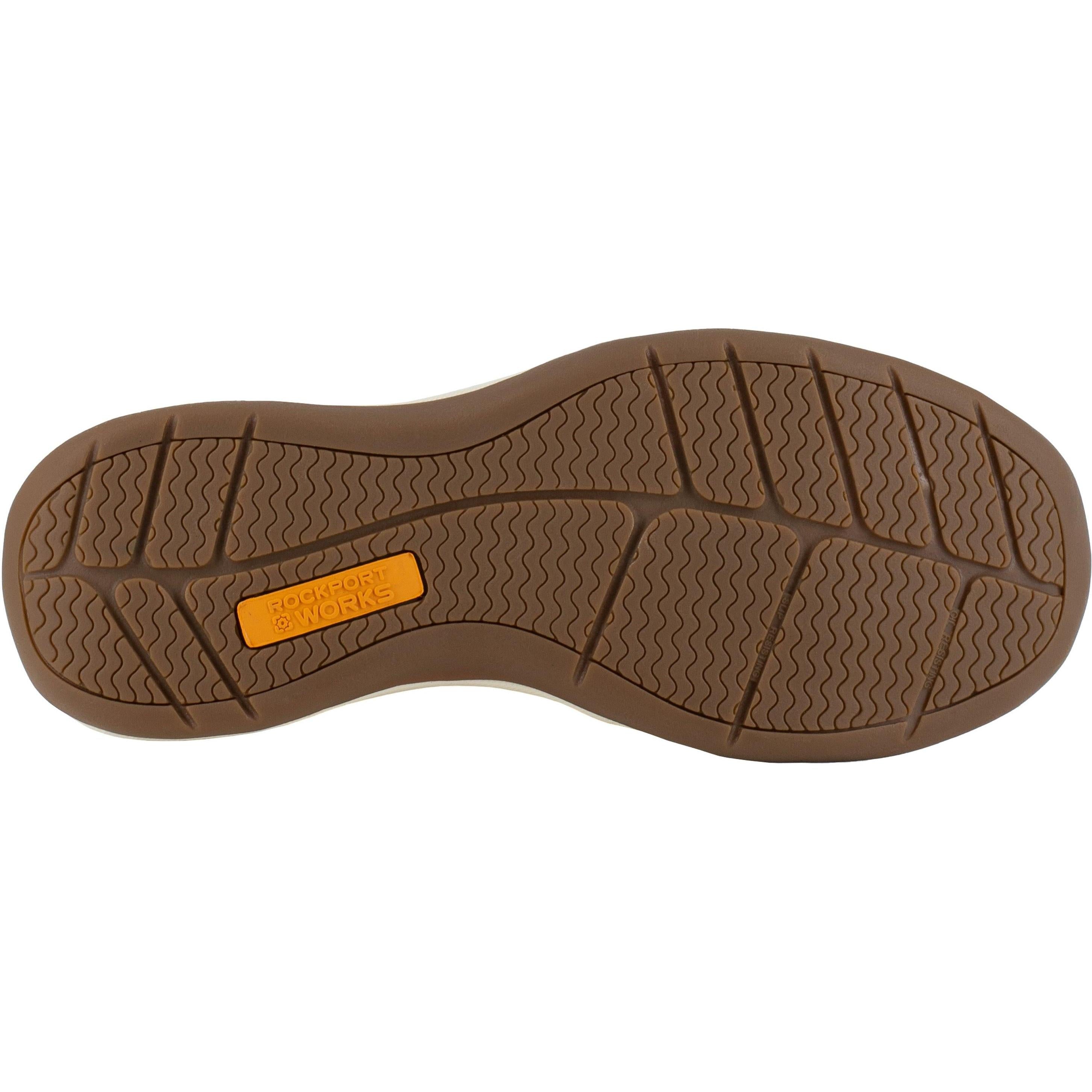 Rockport Women's Sailing Club Steel Toe Three Eye Tie Boat Shoe - Blue - RK670 - Overlook Boots