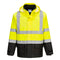 Portwest Hi-Vis 3-in-1 Contrast Traffic Jacket - Yellow/Black - S362 Small / Yellow - Overlook Boots