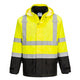 Portwest Hi-Vis 3-in-1 Contrast Traffic Jacket - Yellow/Black - S362 S - Overlook Boots