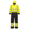 Portwest Hi-Vis Contrast Winter Coverall - Yellow/Black - S485 Small / Yellow - Overlook Boots