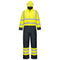 Portwest Hi-Vis Contrast Winter Coverall - Yellow/Navy - S485 Small / Yellow - Overlook Boots