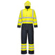 Portwest Hi-Vis Contrast Winter Coverall - Yellow/Navy - S485 S - Overlook Boots