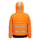 Portwest Hi-Vis Ultrasonic Heated Tunnel Jacket - Orange/Black - S548 - Overlook Boots