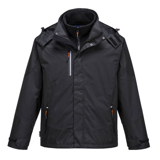 Portwest Radial 3-in-1 Jacket - Black - S553 XS - Overlook Boots