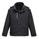 Portwest Radial 3-in-1 Jacket - Black - S553 XS - Overlook Boots