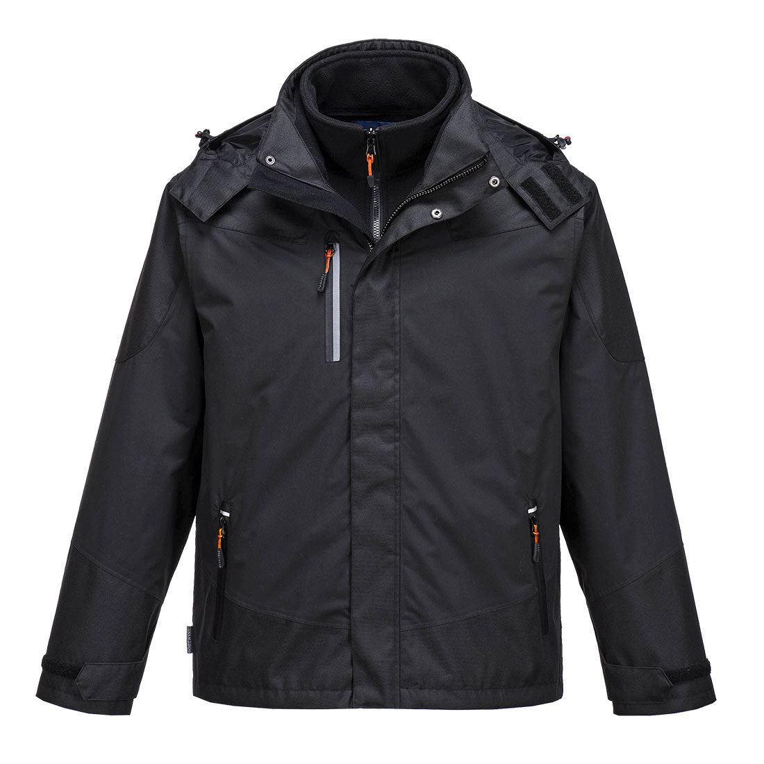 Portwest Radial 3-in-1 Jacket - Black - S553 XS - Overlook Boots