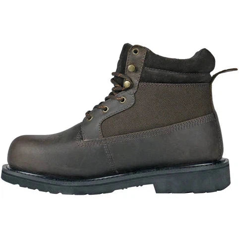 Hoss Men's Scout Steel Safety Toe Duty Boot - Brown 60215  - Overlook Boots