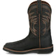 Justin Men's Widowmaker 11" Steel Toe WP Western Work Boot - Black - SE4241 - Overlook Boots