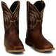 Justin Men's Daywork 11" Steel Toe Waterproof Western Work Boot - Pecan - SE4243 7.0 / Medium / Pecan - Overlook Boots