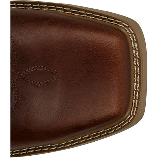 Justin Men's Daywork 11" Steel Toe Waterproof Western Work Boot - Pecan - SE4243 - Overlook Boots