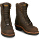 Chippewa Men's Super Logger 9" Steel Toe Waterproof 400G Logger Work Boot - Brown - SL5405 - Overlook Boots