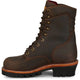 Chippewa Men's Super Logger 9" Steel Toe Waterproof 400G Logger Work Boot - Brown - SL5405 - Overlook Boots