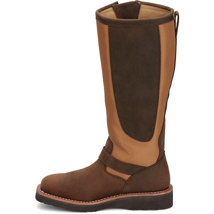 Chippewa Women's Cottonwood 15" Snake Work Boot -Brown- SN6914  - Overlook Boots