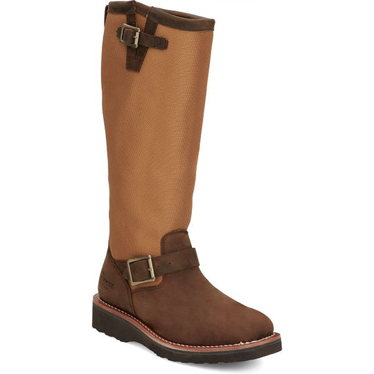 Chippewa Women's Cottonwood 15" Snake Hunt Boot -Brown- SN6914  - Overlook Boots