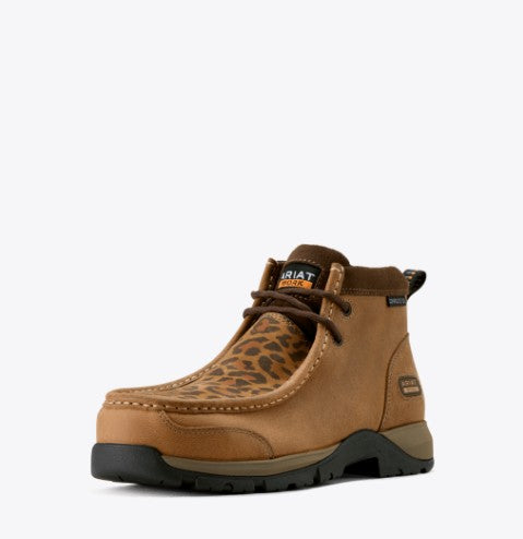 Ariat Women's Edge Moc Composite Toe Work Boot - Brown - 10073361 5.5 / Medium / Brown - Overlook Boots