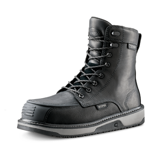 Terra Men's Ironstone 8" Composite Toe Waterproof Safety Work Boot - Black - 839FBK