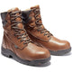 Timberland PRO Men's TiTAN 8" Alloy Toe Waterproof Work Boot Brown TB147019210 7.0 / Medium / Cappuccino - Overlook Boots