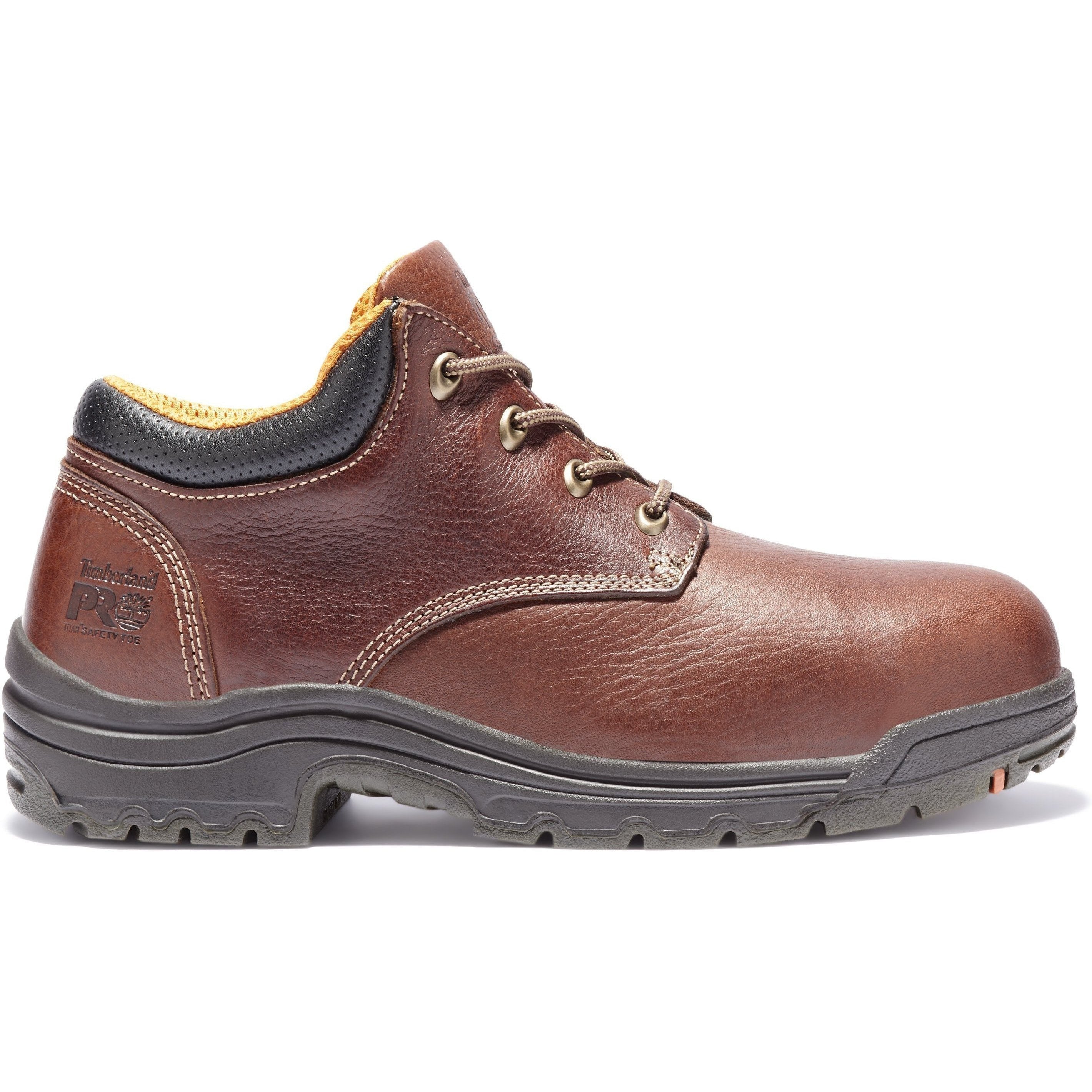 Timberland PRO Men's TiTAN Oxford Alloy Toe Work Shoe Brown TB147028210  - Overlook Boots