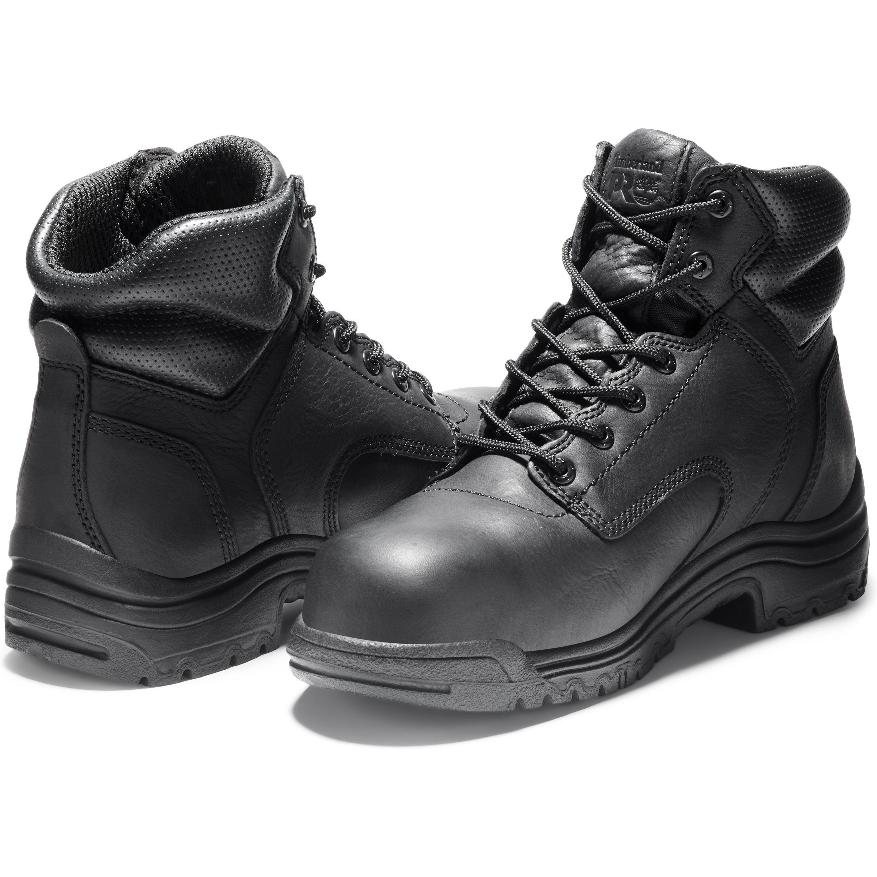 Timberland PRO Men's TiTAN 6" Comp Toe Work Boot - Black - TB150507001  - Overlook Boots