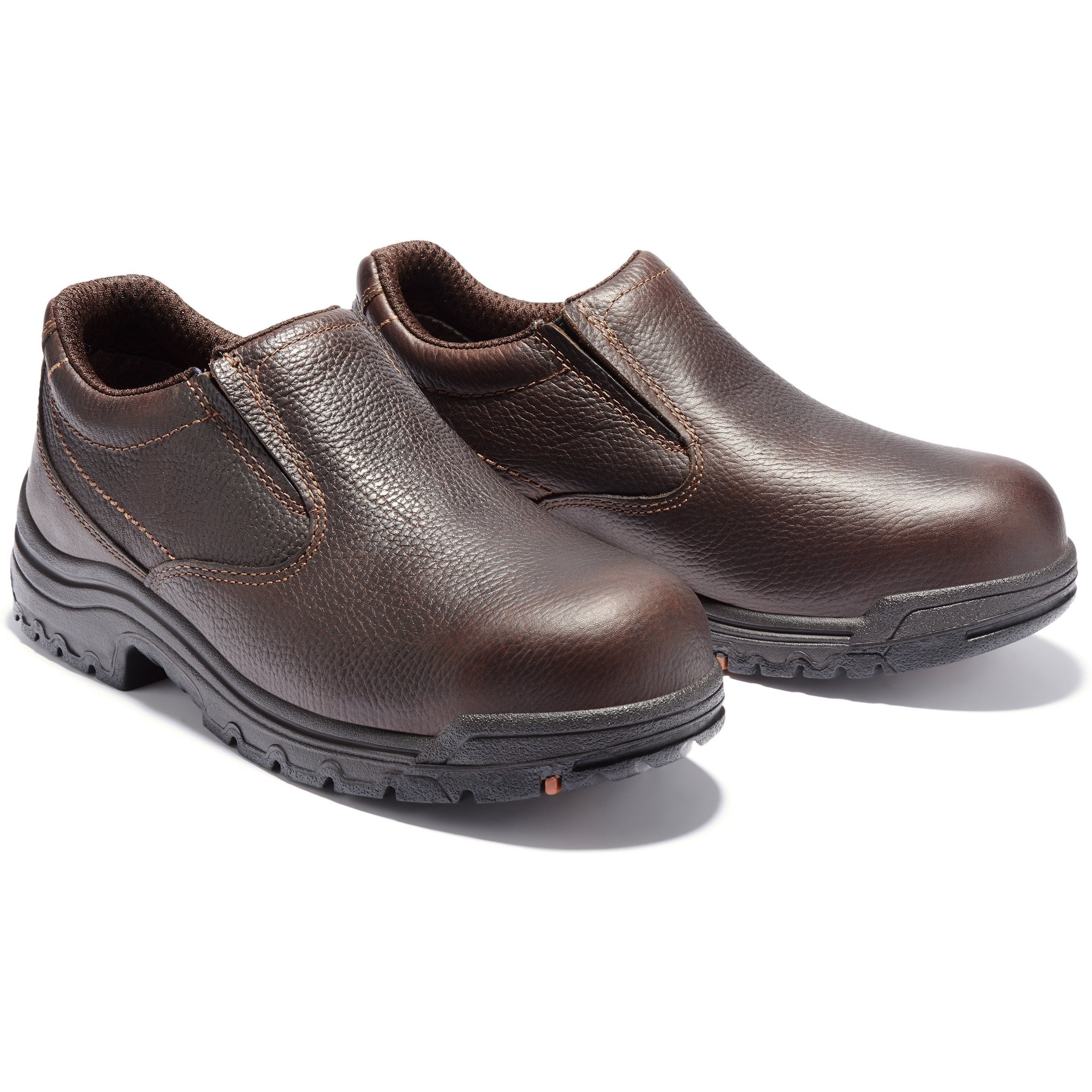 Timberland PRO Men's TiTAN Oxford Alloy Toe Work Shoe - TB153534230 7 / Medium / Brown - Overlook Boots