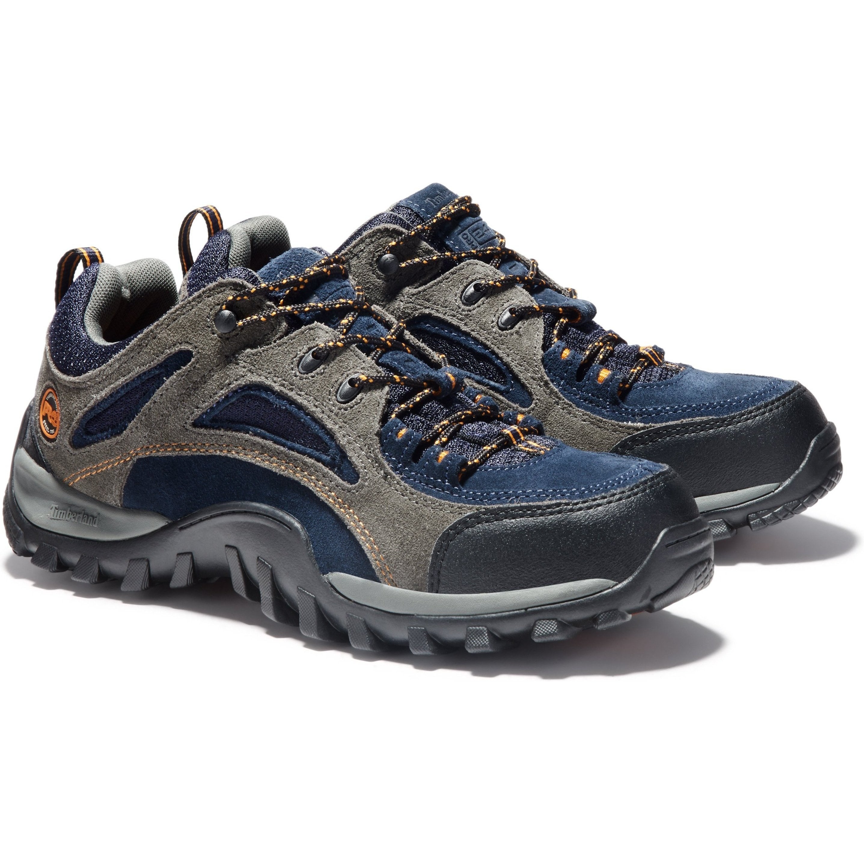 Timberland PRO Men's Mudsill Steel Toe Work Shoe - TB161009484 7 / Medium / Grey/Sapphire - Overlook Boots
