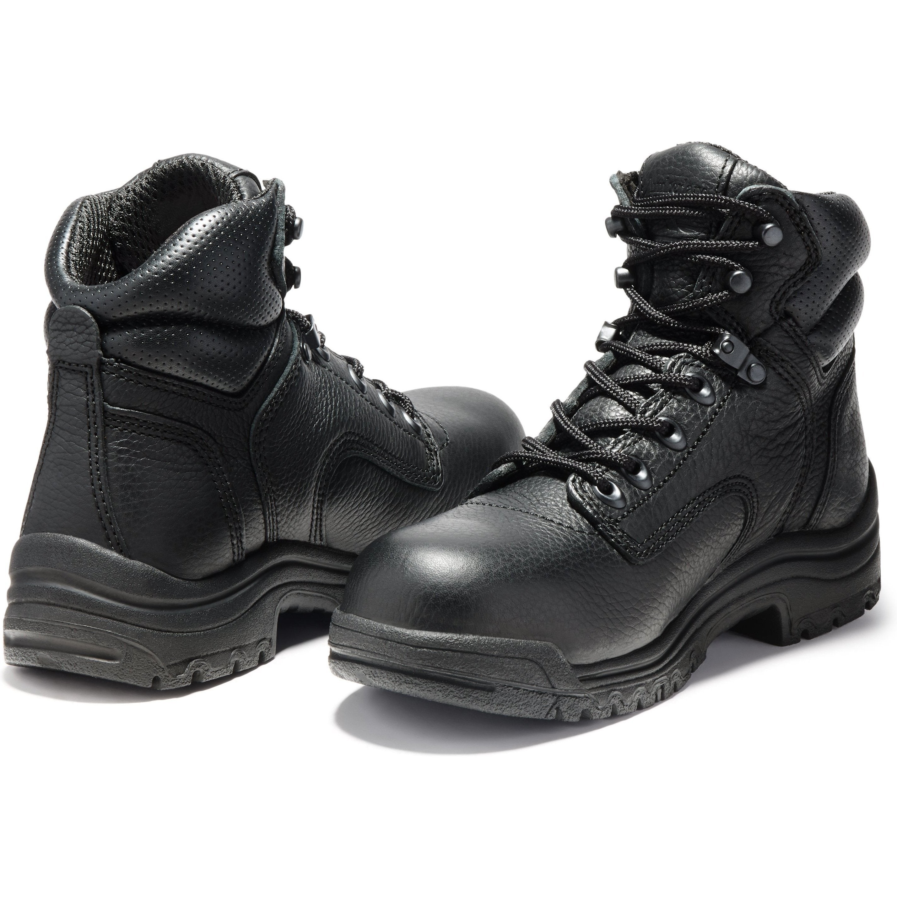 Timberland PRO Women's TITAN 6" Alloy Toe Work Boot Black TB172399001  - Overlook Boots