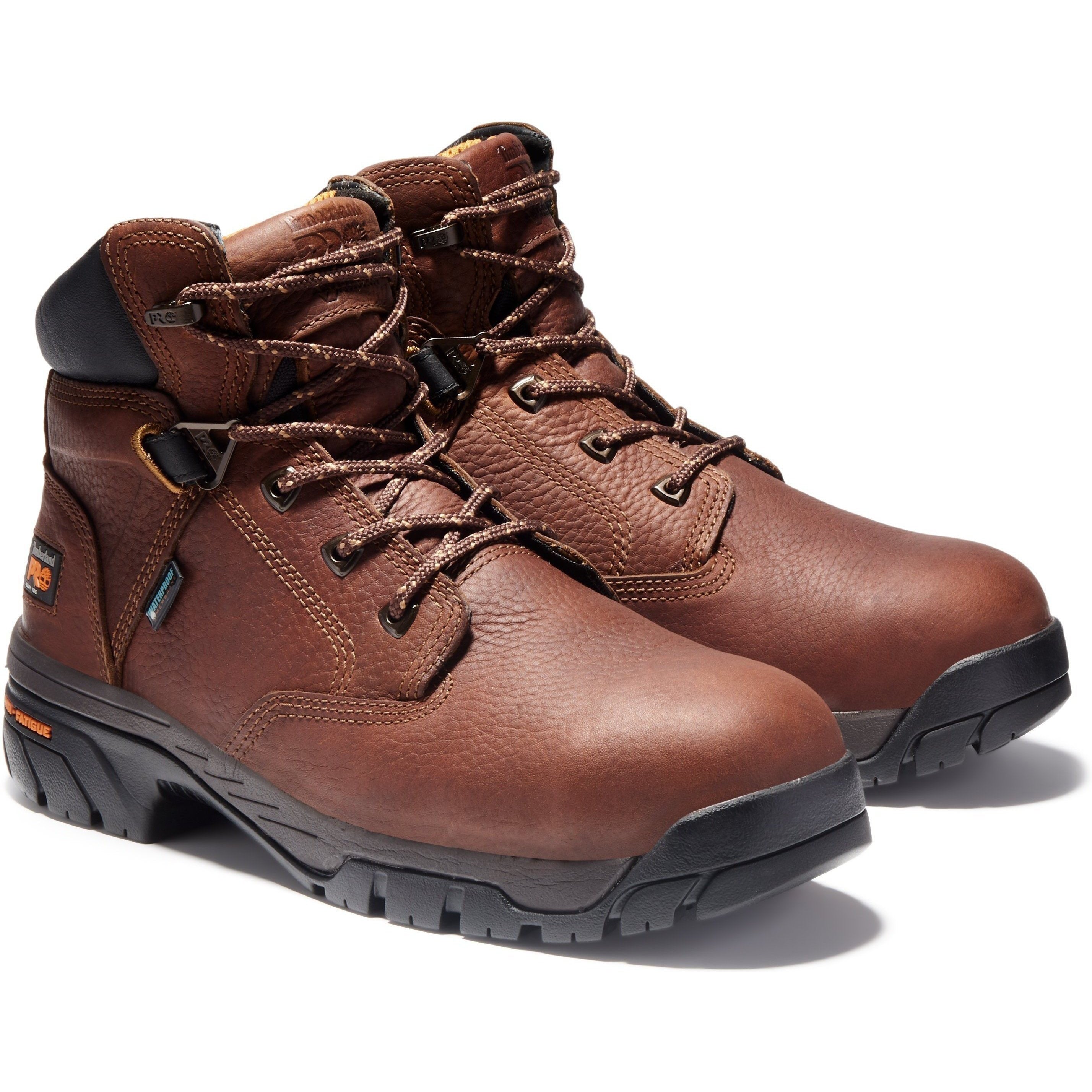 Timberland PRO Men's Helix 6" Alloy Toe WP Work Boot Brown TB185594214 7 / Medium / Brown - Overlook Boots