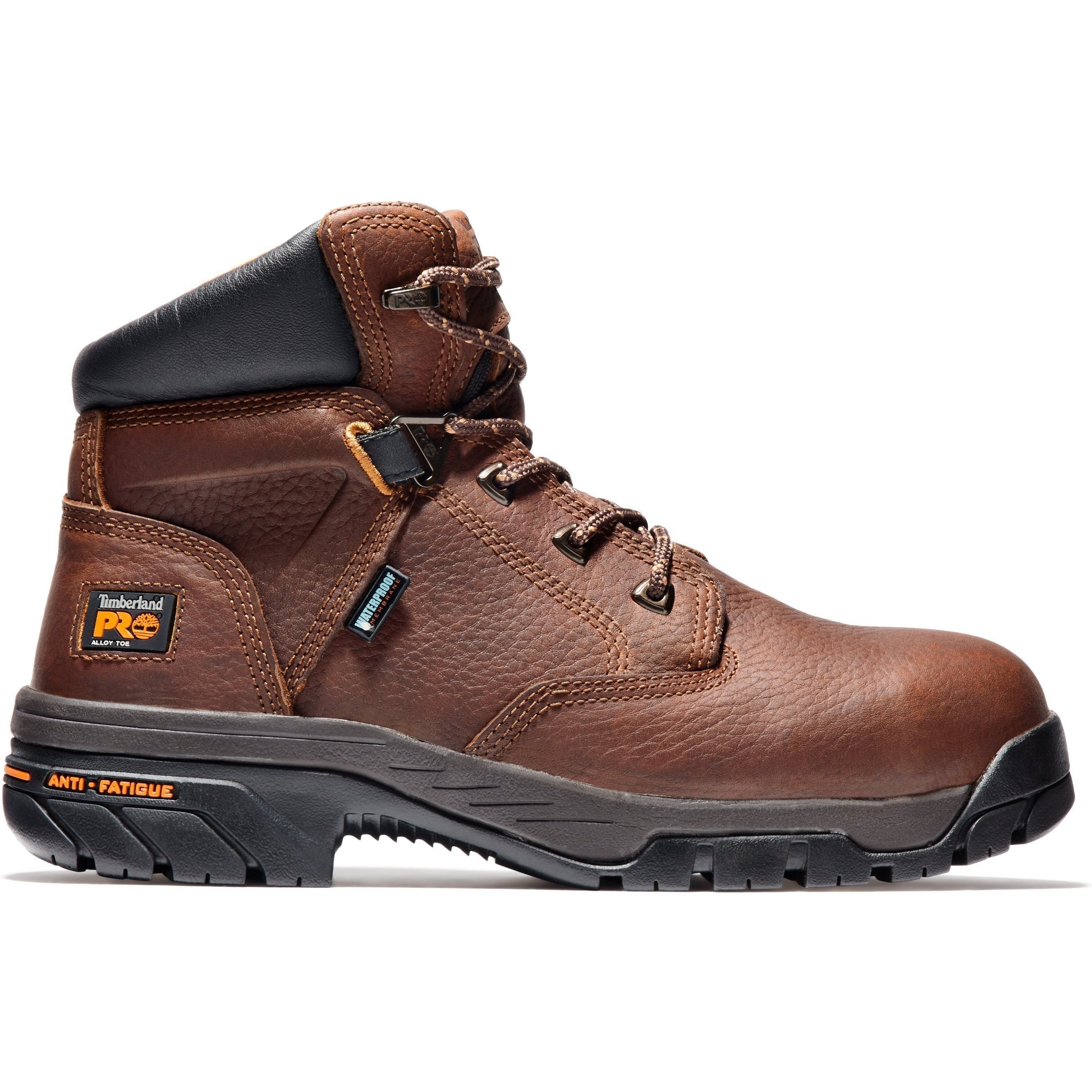 Timberland PRO Men's Helix 6" Alloy Toe WP Work Boot Brown TB185594214  - Overlook Boots