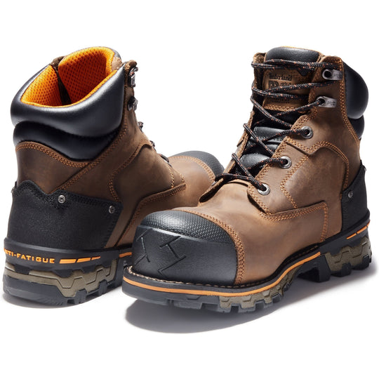 Timberland PRO Men's Boondock 6" Composite Toe Waterproof Work Boots - TB192615214 - Overlook Boots