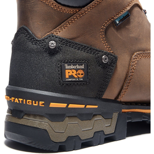 Timberland PRO Men's Boondock 6" Composite Toe Waterproof Work Boots - TB192615214 - Overlook Boots