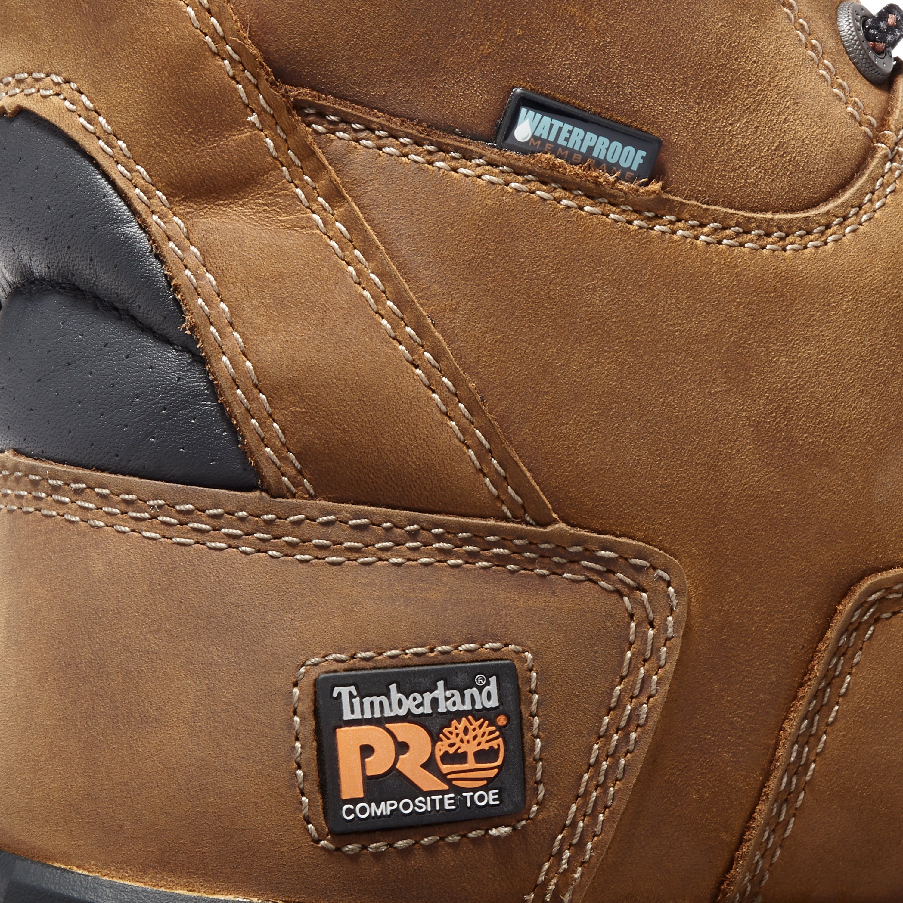 Timberland PRO Men's Boondock 8" Composite Toe Waterproof Work Boot - TB192671214 - Overlook Boots