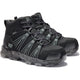 Timberland PRO Men's Powertrain Alloy Toe Mid Work Boot - TB1A11QF001 7.0 / Medium / Black Synthetic - Overlook Boots