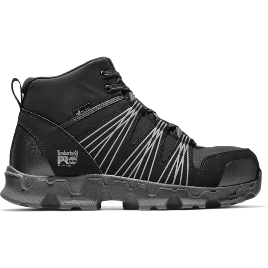 Timberland PRO Men's Powertrain Alloy Toe  Mid Work Boot - TB1A11QF001  - Overlook Boots