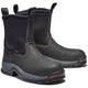 Timberland PRO Men's 8" Alloy Toe Waterproof Pull-on Work Boot - TB1A1AXG001 3.5 / Medium / Black - Overlook Boots
