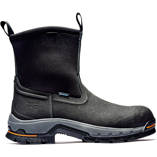 Timberland PRO Men's 8" Alloy Toe Waterproof Pull-on Work Boot - TB1A1AXG001 - Overlook Boots
