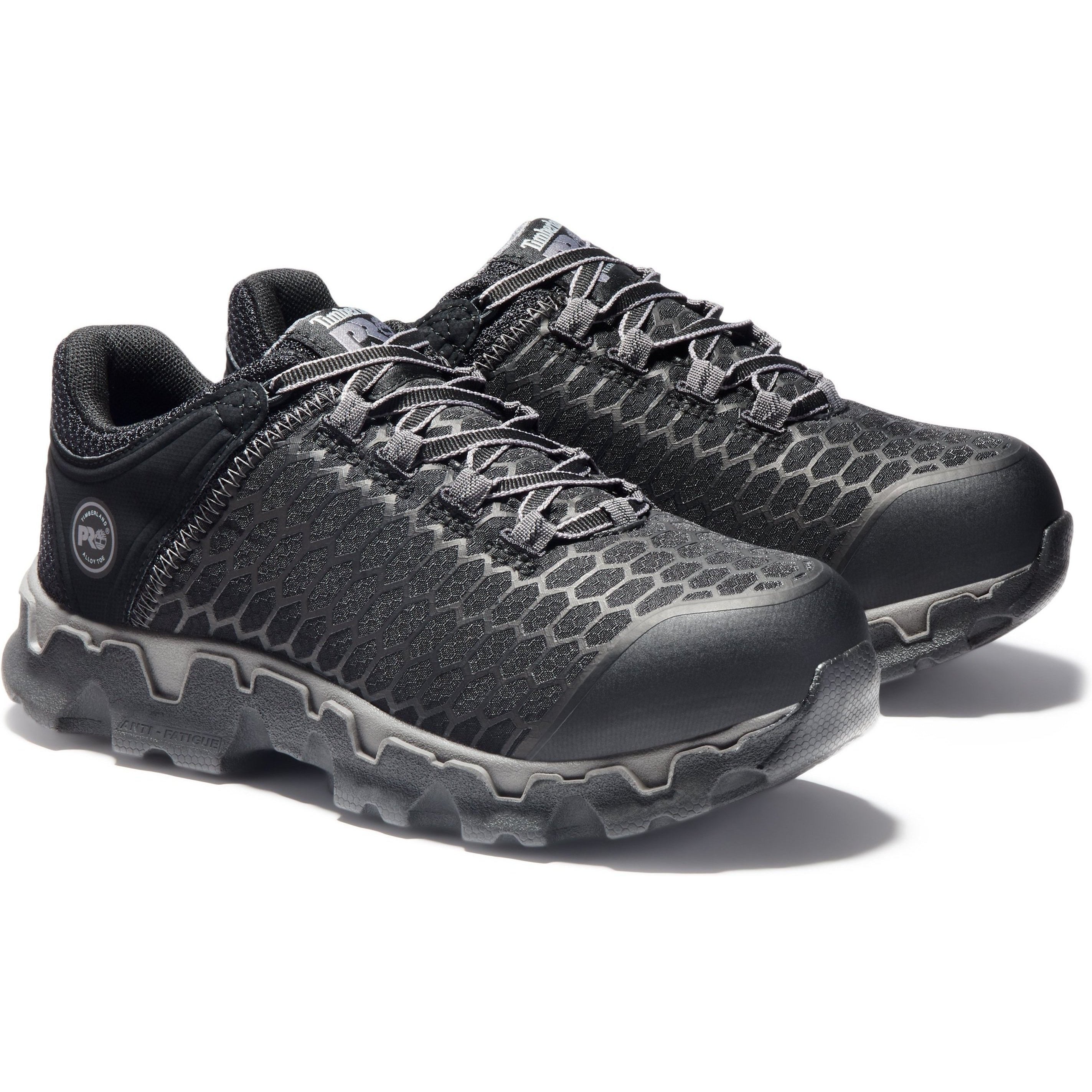 Timberland PRO Women's Powertrain Alloy Toe Work Shoe - TB1A1B7F001 5.5 / Medium / Black - Overlook Boots