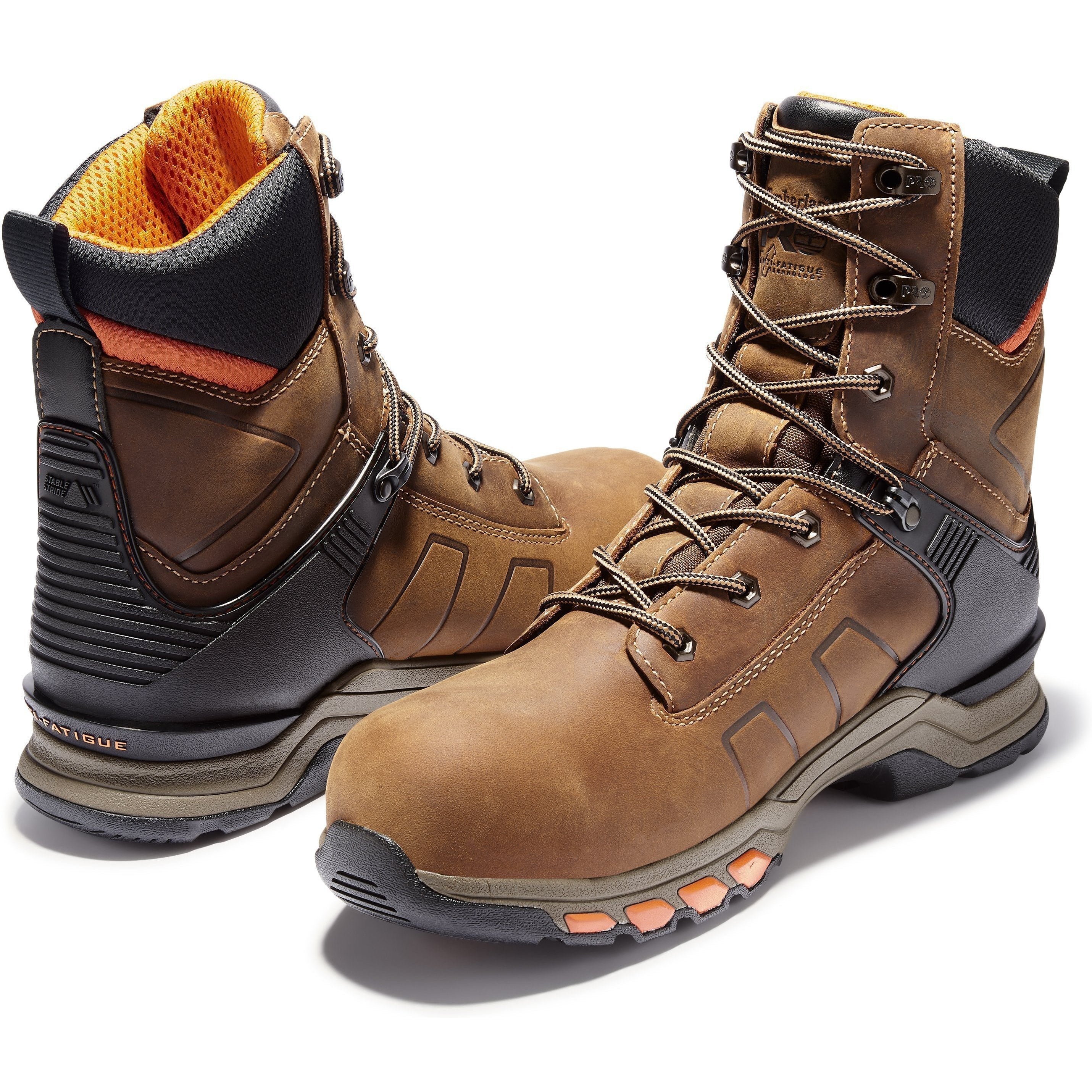 Timberland PRO Men's Hypercharge 8" Comp Toe WP Work Boot - TB1A1KQ2214  - Overlook Boots