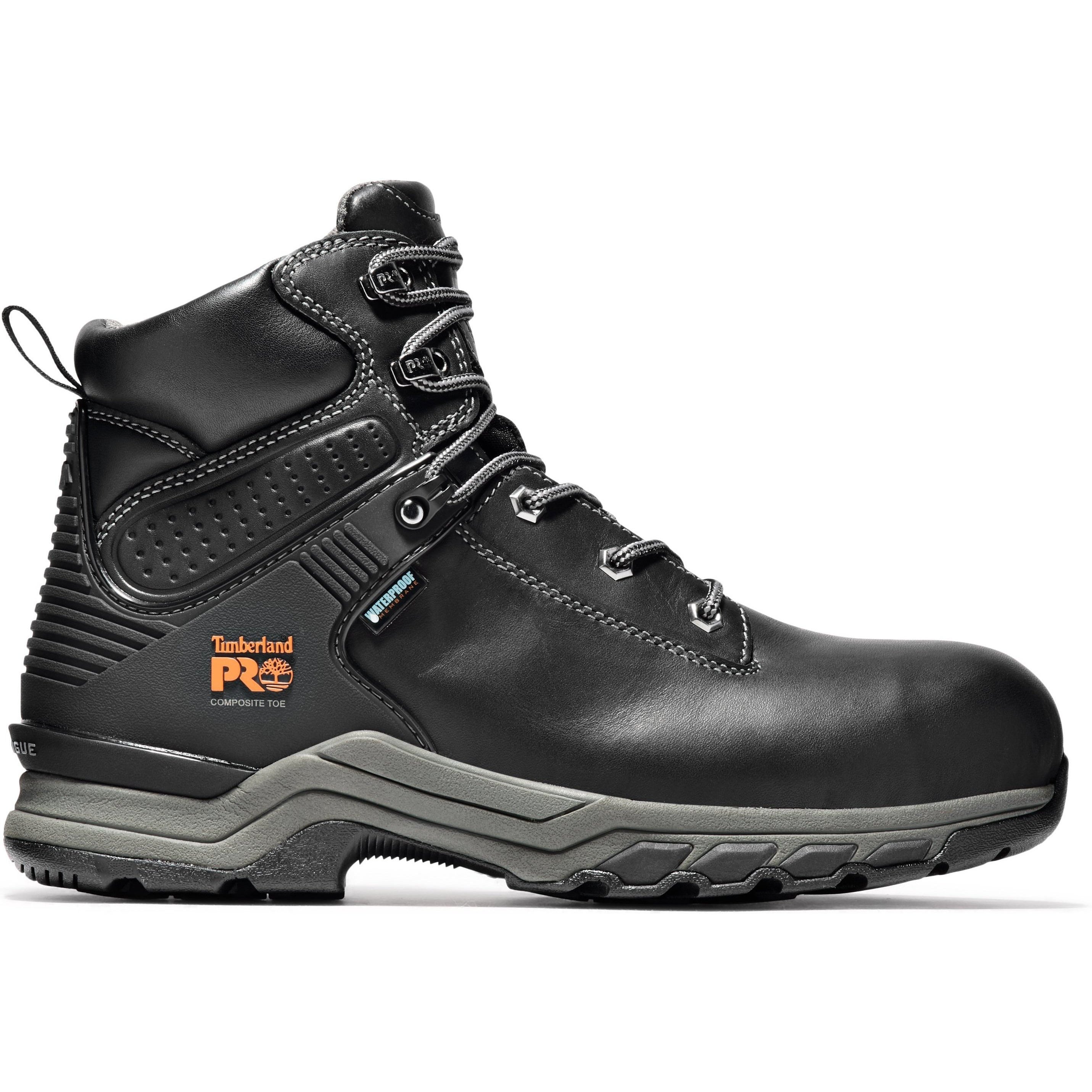 Timberland PRO Men's Hypercharge 6" Comp Toe WP Work Boot TB1A1RU5001  - Overlook Boots