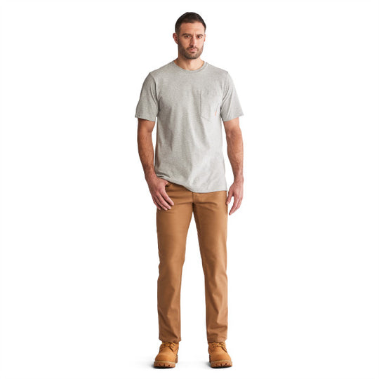 Timberland Pro Men's Ironhide Straight Fit Canvas Work Pants - Dark Wheat - TB0A1VA9D02  - Overlook Boots