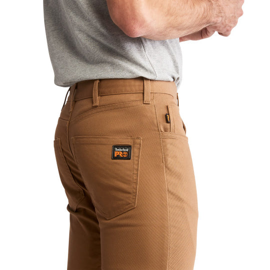 Timberland Pro Men's Ironhide Straight Fit Canvas Work Pants - Dark Wheat - TB0A1VA9D02  - Overlook Boots