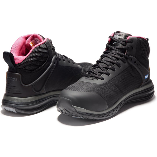 Timberland PRO Women's Drivetrain Composite Toe Work Shoe Black TB1A1Z4P001 - Overlook Boots