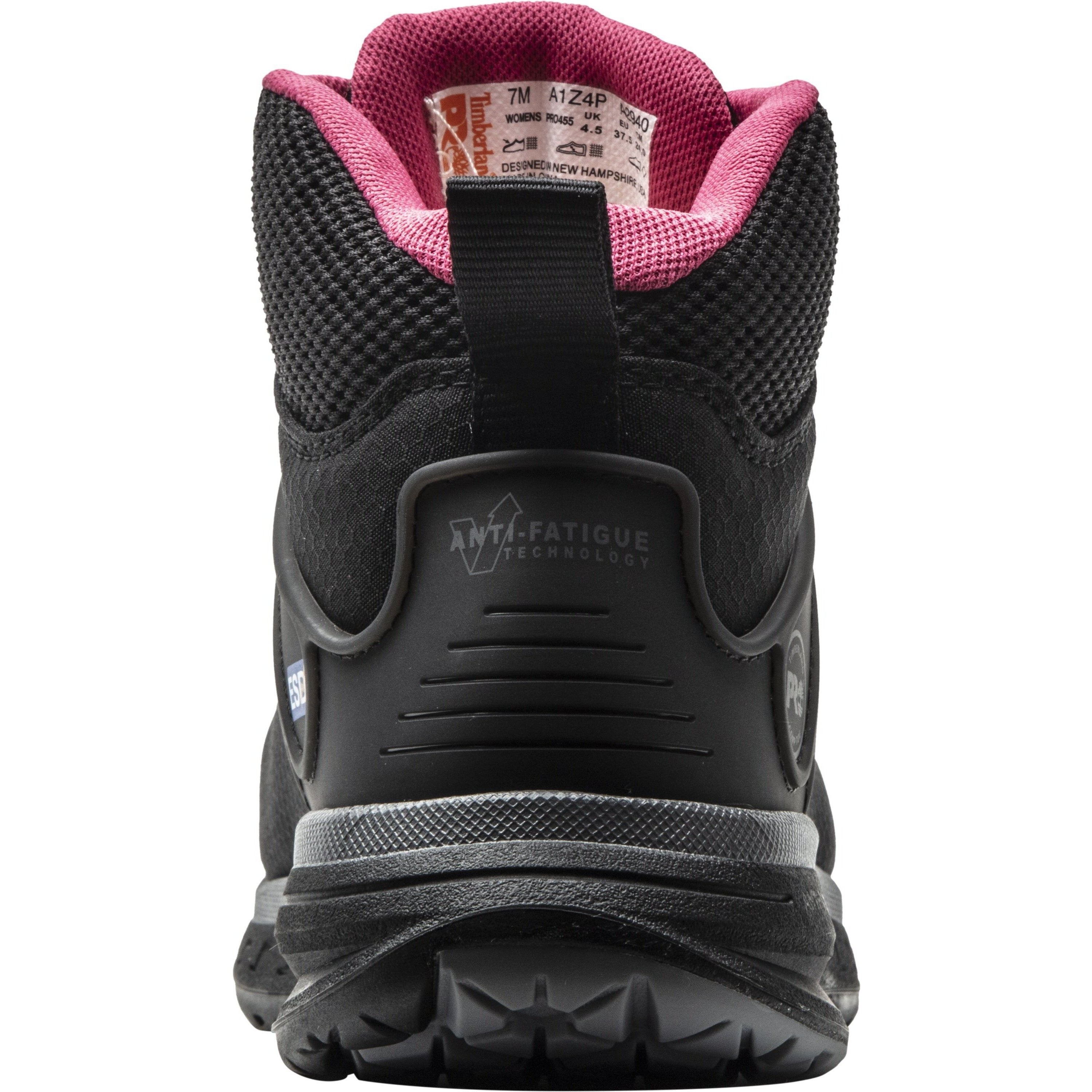 Timberland PRO Women's Drivetrain Comp Toe Work Shoe Black TB1A1Z4P001  - Overlook Boots