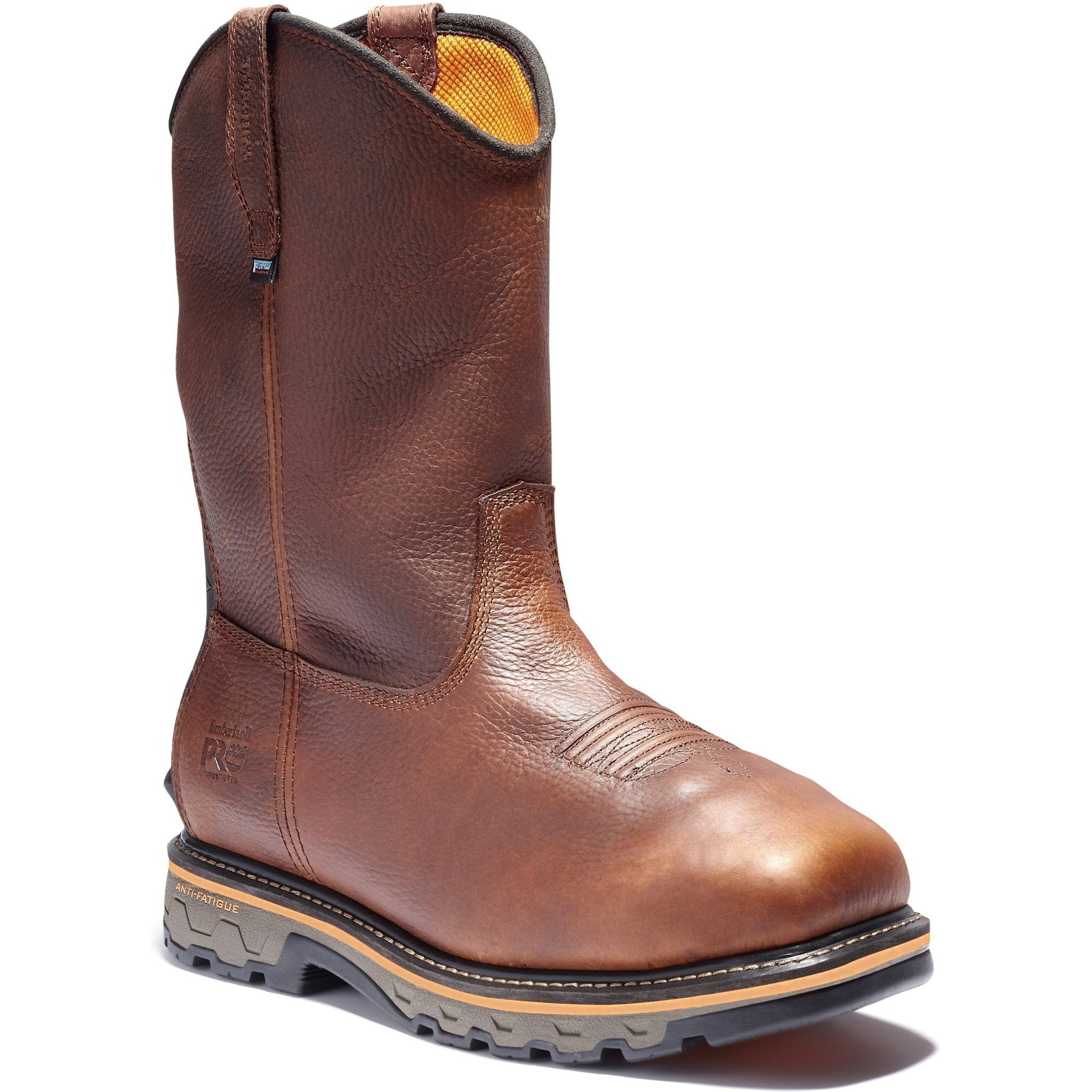 Timberland Pro Men's True Grit 10" Composite Toe Waterproof Metguard Western Work Boot TB1A25F5214 - Overlook Boots