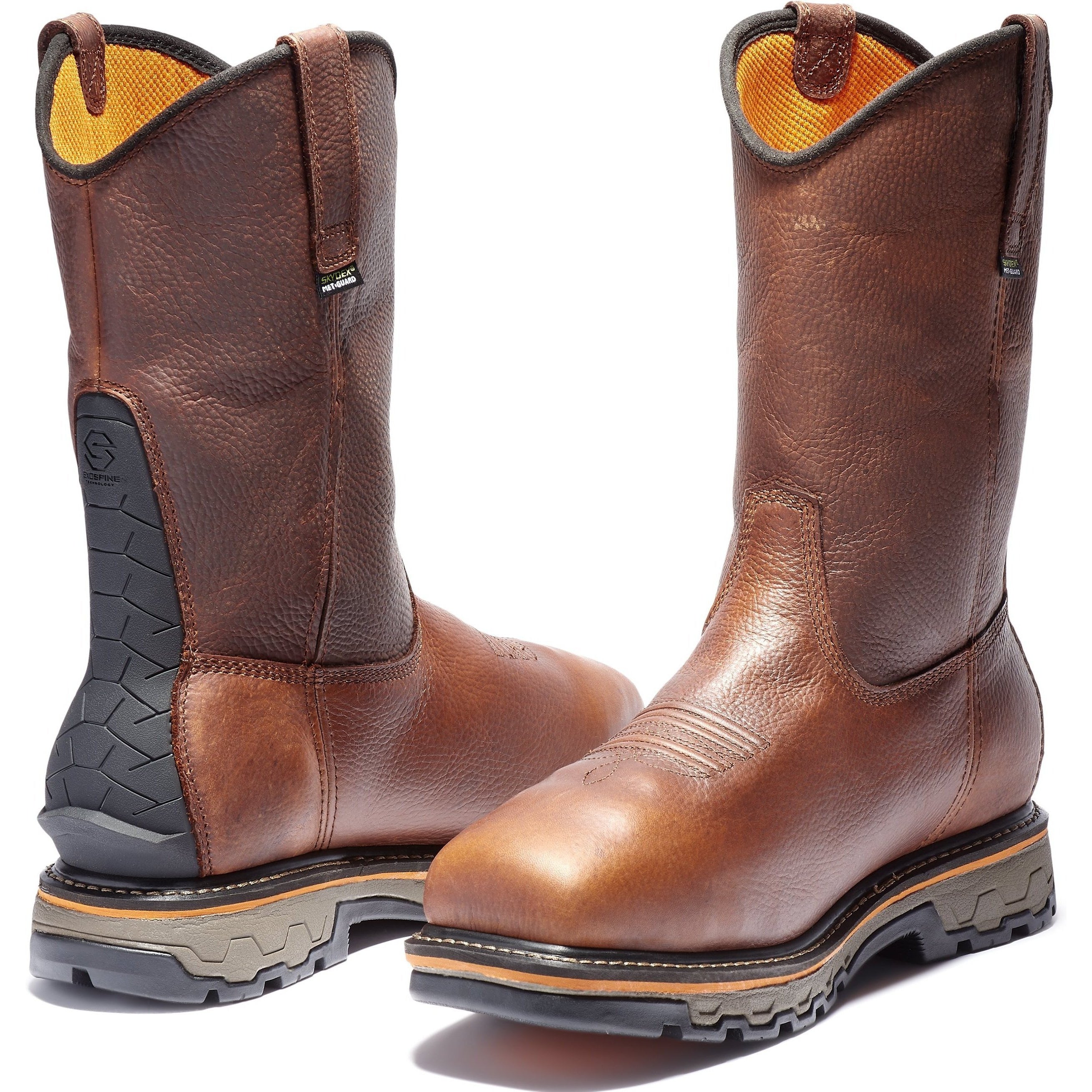 Timberland Pro Men's True Grit 10" Composite Toe Waterproof Metguard Western Work Boot TB1A25F5214 - Overlook Boots