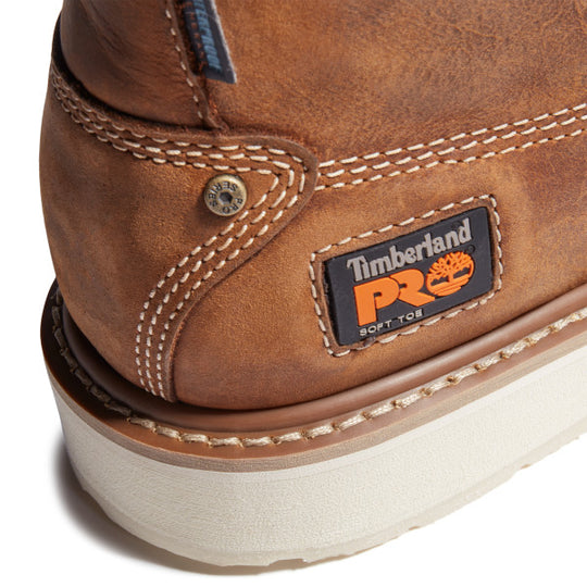 Timberland Pro Men's Gridworks 6" Soft Toe Waterproof Work Boot - TB1A2AXR214 - Overlook Boots