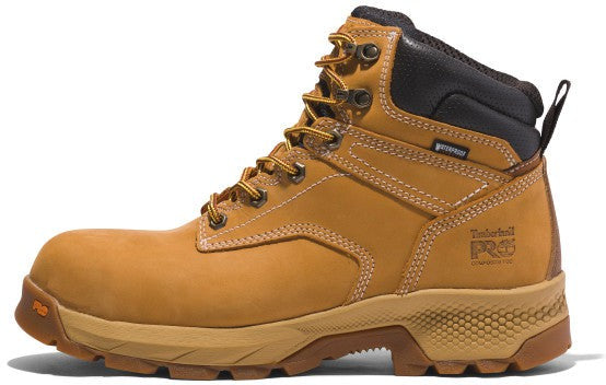 Timberland Pro Men's Titan Evolution 6" Waterproof Composite Toe Work Boot Wheat - TB1A5Q82231 - Overlook Boots