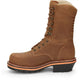 Chippewa Men's Thunderstruck 10" Nano Composite Toe Work Boot Brown- TH1030 - Overlook Boots
